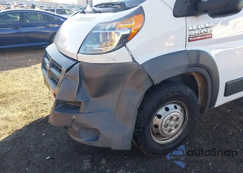 2015 Ram Promaster 2500 High Roof из США, поврежденный, VIN 3C6TRVDD8FE511055